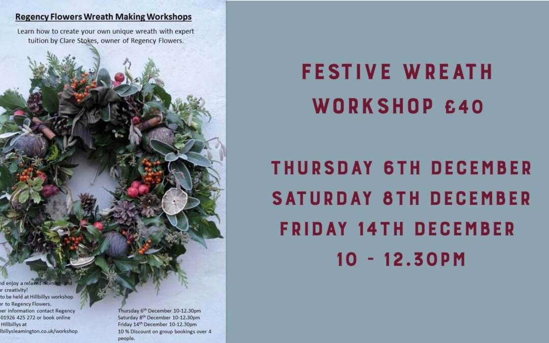 Christmas Wreath Making Workshops