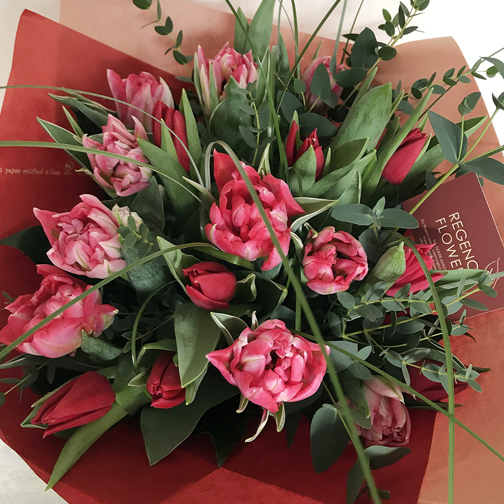 Valentines Tulip Bouquet
