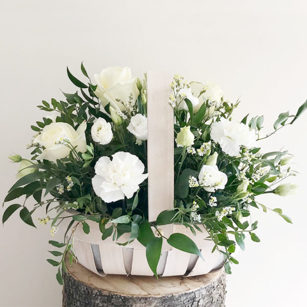 Funeral Tribute Floral Basket