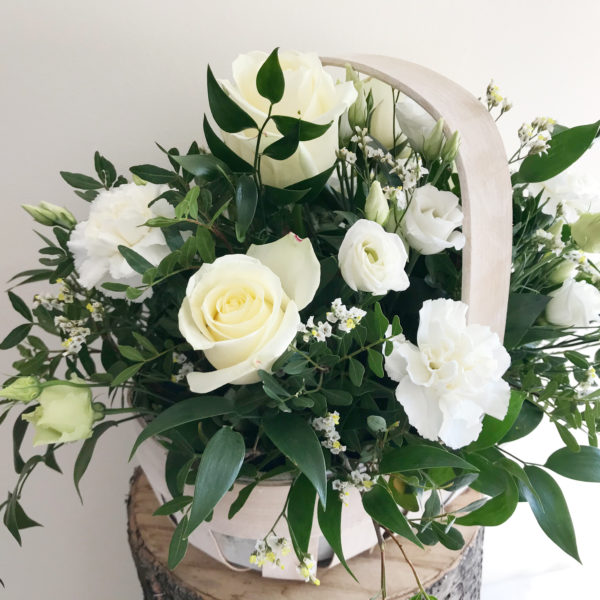Funeral Tribute Floral Basket