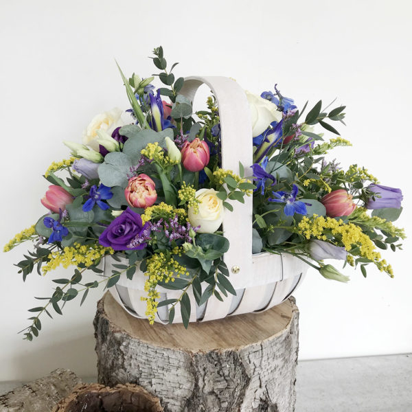 Funeral Tribute Floral Basket