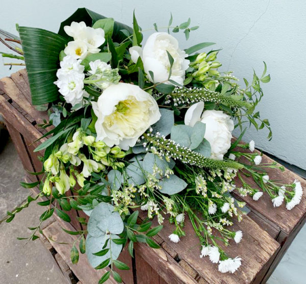 Hand Tied Sheaf Funeral Flowers