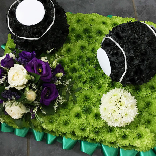 Bowls Set Funeral Flowers