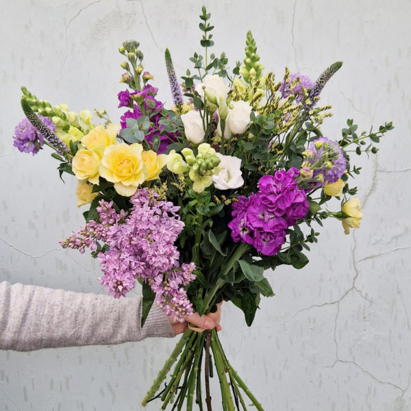 Mothers Day Florist Choice Lemon & Lilac