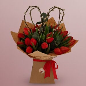 Two-Lips Valentines Bouquet